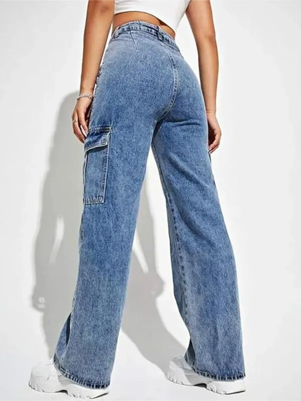 Blue_Premium_Cargo_For_Women