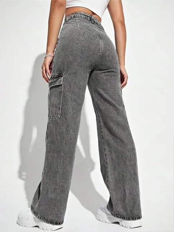 Grey_Premium_Cargo_For_Women