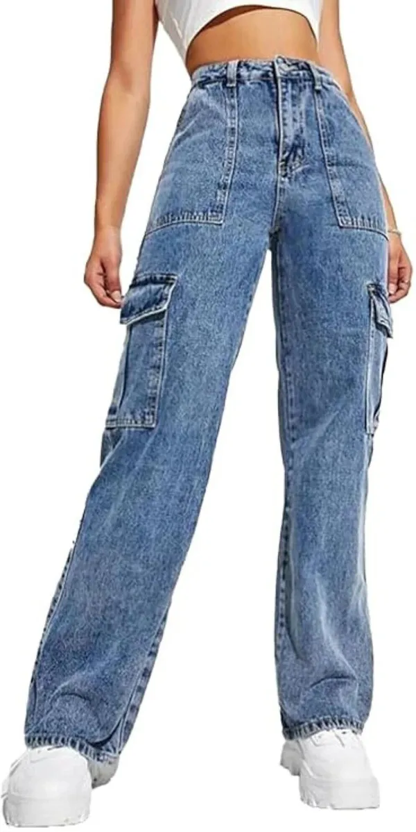 Blue_Premium_Cargo_For_Women