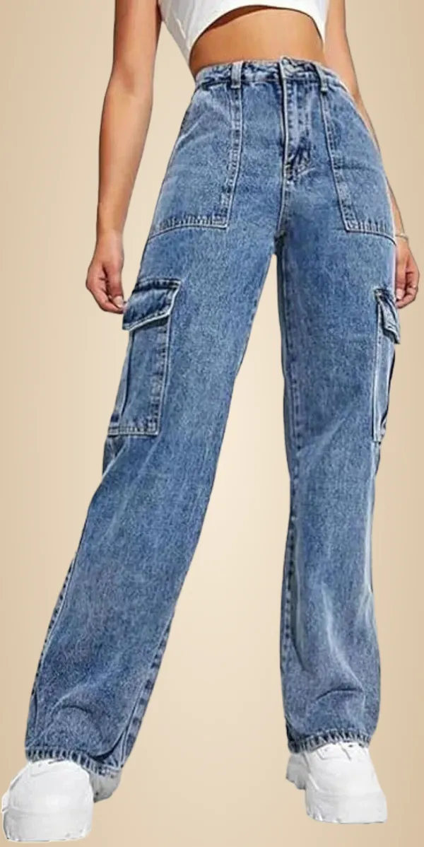 Blue_Premium_Cargo_For_Women