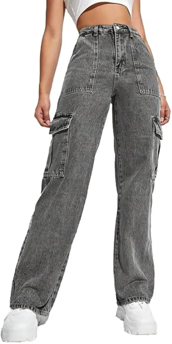 Grey_Premium_Cargo_For_Women