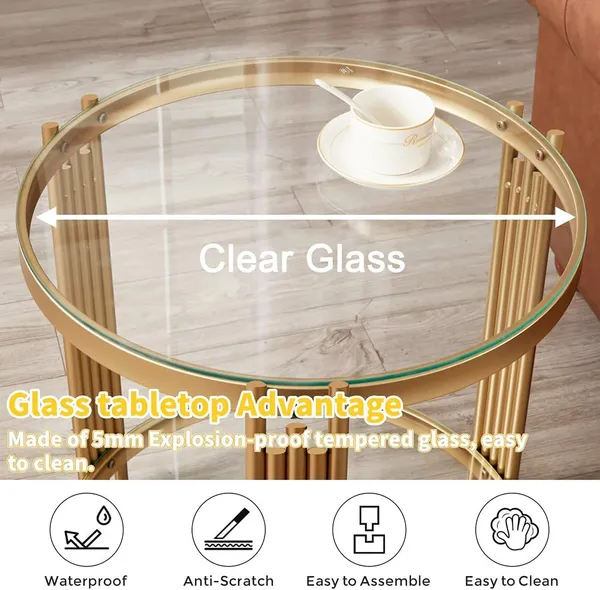 Round_Side_Table_2_Tier_Luxury_Gold_End_Table_Clear_Tempered_Glass_Side_Tables_For_Living_Room_
