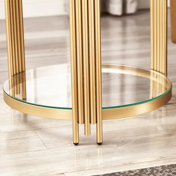 Round_Side_Table_2_Tier_Luxury_Gold_End_Table_Clear_Tempered_Glass_Side_Tables_For_Living_Room_