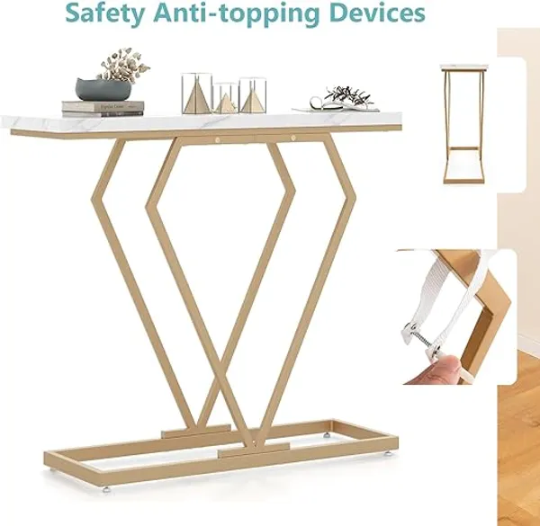Diamond_Metal_Frame_Console_Table_for_Living_Room