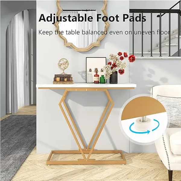 Diamond_Metal_Frame_Console_Table_for_Living_Room