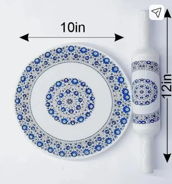 Blue_Floral_Heavy_Marble_Chakla_Belan_Set_