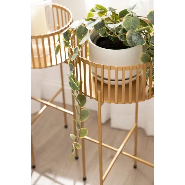 Gold_Metal_Elevated_Planter__Set_Of_Two