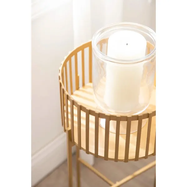 Gold_Metal_Elevated_Planter__Set_Of_Two