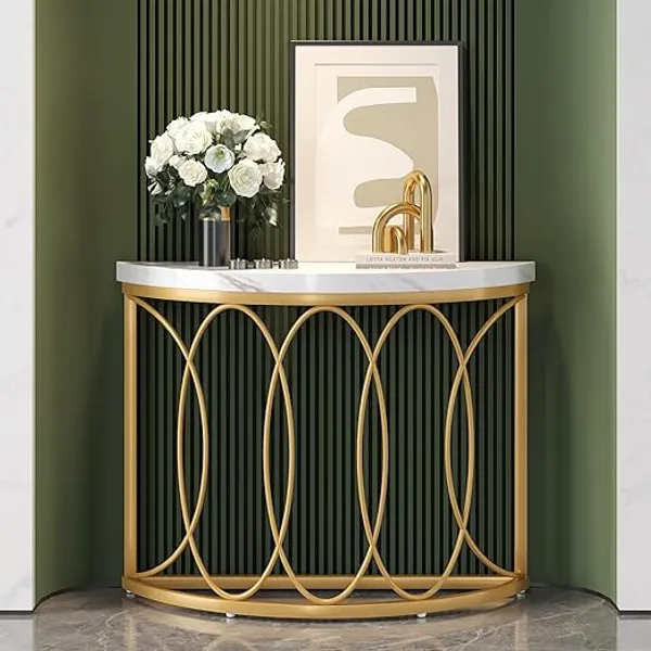 Half_Moon_Design_Console_Table_for_Living_Room