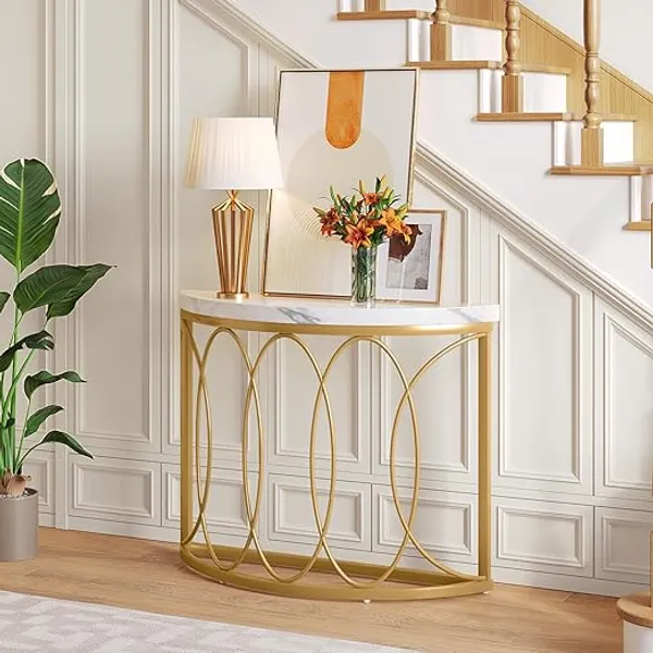 Half_Moon_Design_Console_Table_for_Living_Room