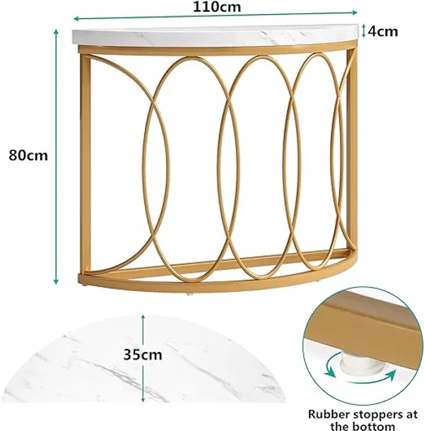 Half_Moon_Design_Console_Table_for_Living_Room