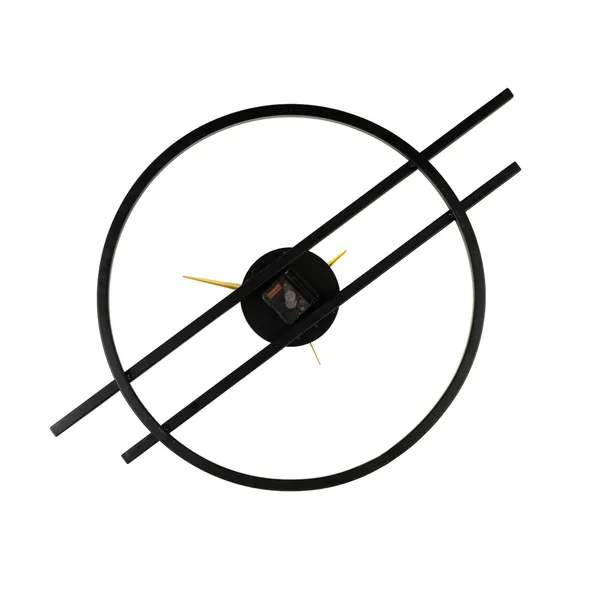 Black_Metal_Wall_Clock_For_Home_Decor