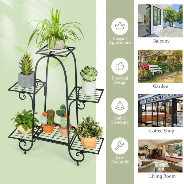 Metal_Weather_Resistant_Plant_Stand