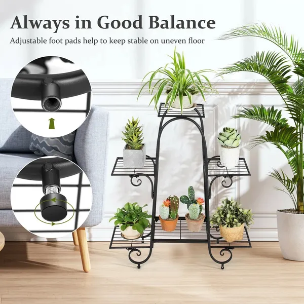 Metal_Weather_Resistant_Plant_Stand