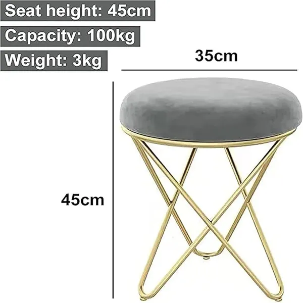 Grey_Metal_Stool_For_Home_Decor