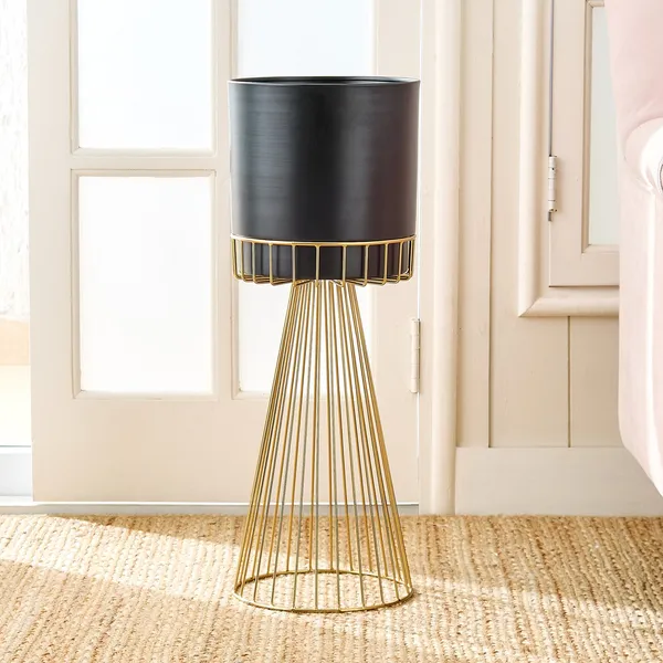 Gold_Metal_Planter_Stand_For_Home_Decor_(Pack_of_2)