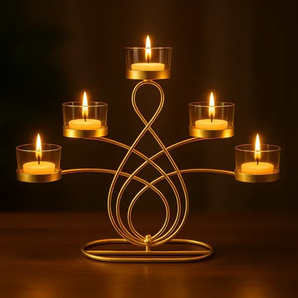Gold_Metal_Candle_Holder_For_Home_Decor