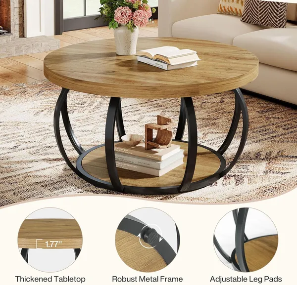 Black_Metal_Center_Table_For_Home_Decor