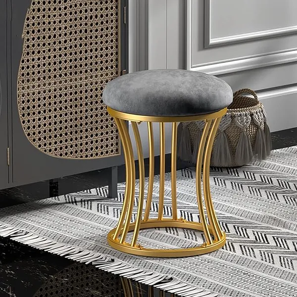 Grey_Metal_Stool_For_Home_Decor