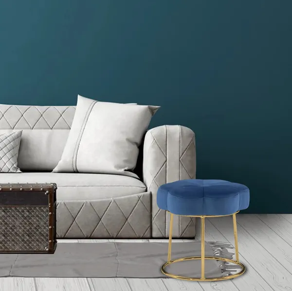 Blue_Metal_Stool_For_Home_Decor