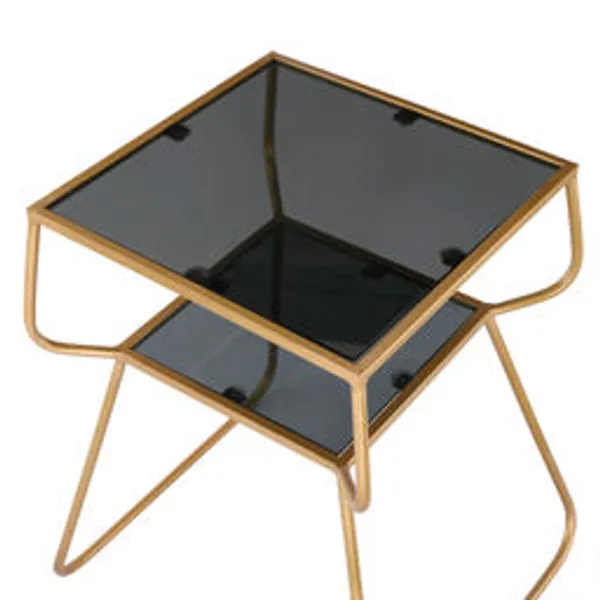 Nestroma_Luxury_Black_Metallic_Tiered_End_Table