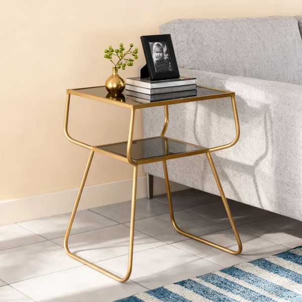 Nestroma_Luxury_Black_Metallic_Tiered_End_Table