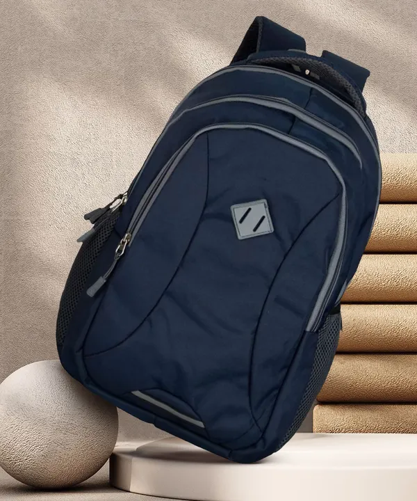 Navy_Blue_Polyester_Backpack_For_Men_And_Women
