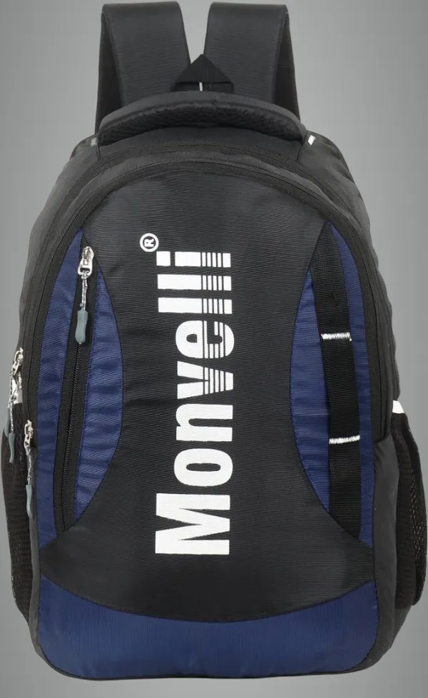 Black_And_Blue_Polyester_Backpack_For_Men_And_Women