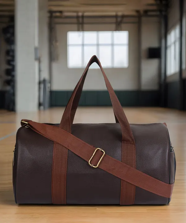 Brown_Polyester_Gym_Kit_Bag_For_Men_And_Women