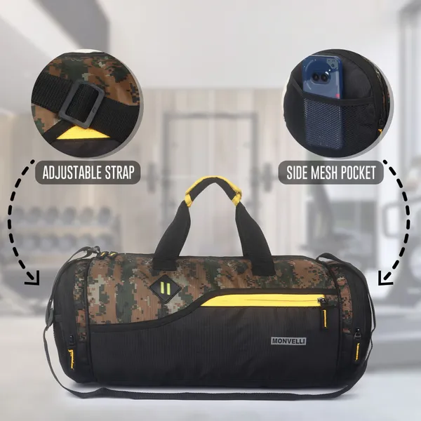 Yellow_Polyester_Gym_Kit_Bag_For_Men_And_Women