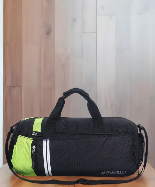 Black_And_Green_Polyester_Gym_Kit_Bag_For_Men_And_Women