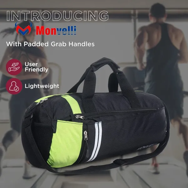 Black_And_Green_Polyester_Gym_Kit_Bag_For_Men_And_Women
