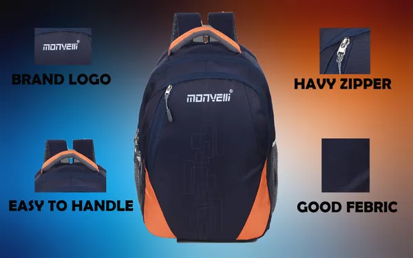 Navy_Blue_And_Orange_Polyester_Backpack_For_Men_And_Women