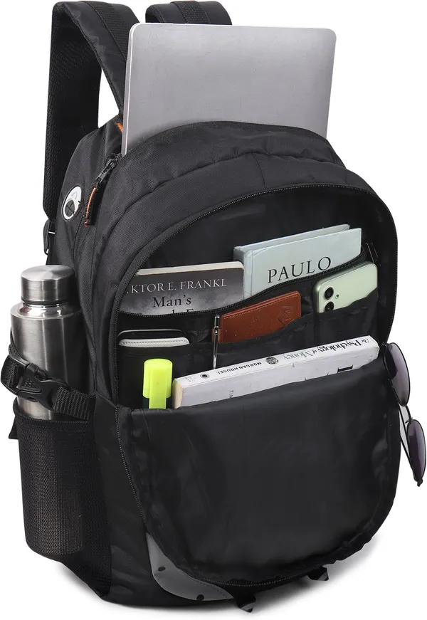 Black_Polyester_Laptop_Backpack_For_Men_And_Women