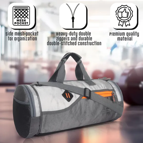 Gray_Polyester_Gym_Kit_Bag_For_Men_And_Women