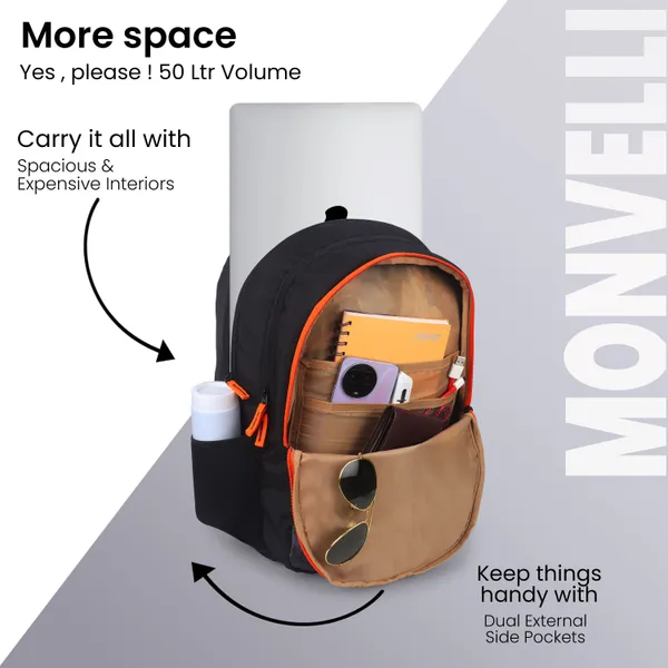 Black_Polyester_Backpack_For_Men_And_Women