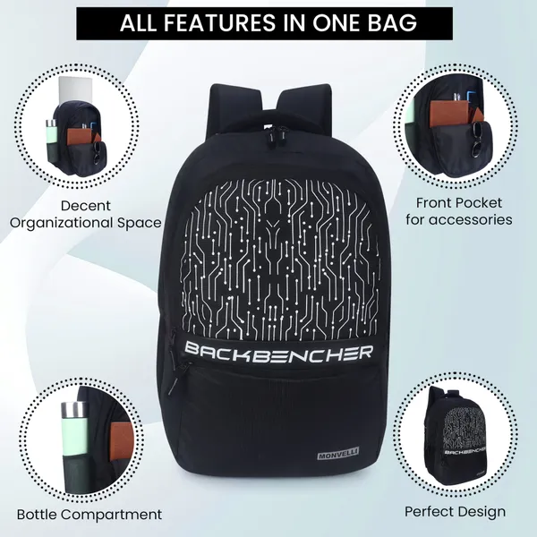 Black_Polyester_Backpack_For_Men_And_Women
