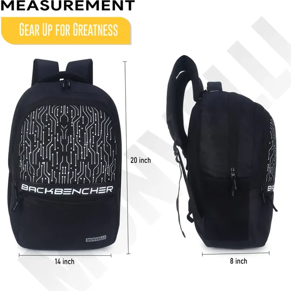 Black_Polyester_Backpack_For_Men_And_Women