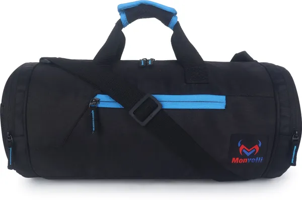 Black_And_Sky_Blue_Polyester_Gym_Kit_Bag_For_Men_And_Women