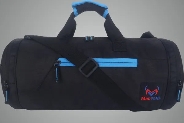 Black_And_Sky_Blue_Polyester_Gym_Kit_Bag_For_Men_And_Women