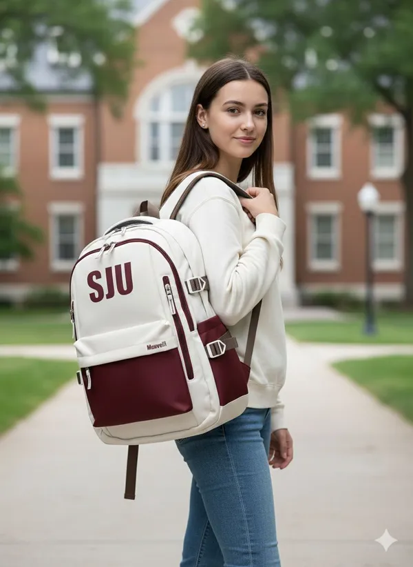 Red_And_White_Polyester_Backpack_For_Men_And_Women