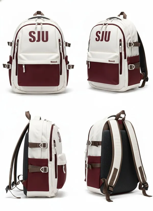 Red_And_White_Polyester_Backpack_For_Men_And_Women