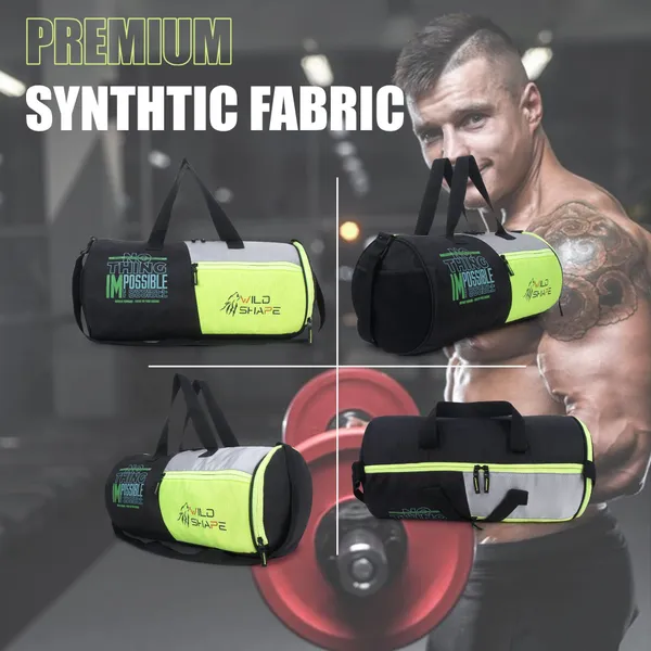 Black_And_Green_And_Grey_Polyester_Gym_Kit_Bag_For_Men_And_Women