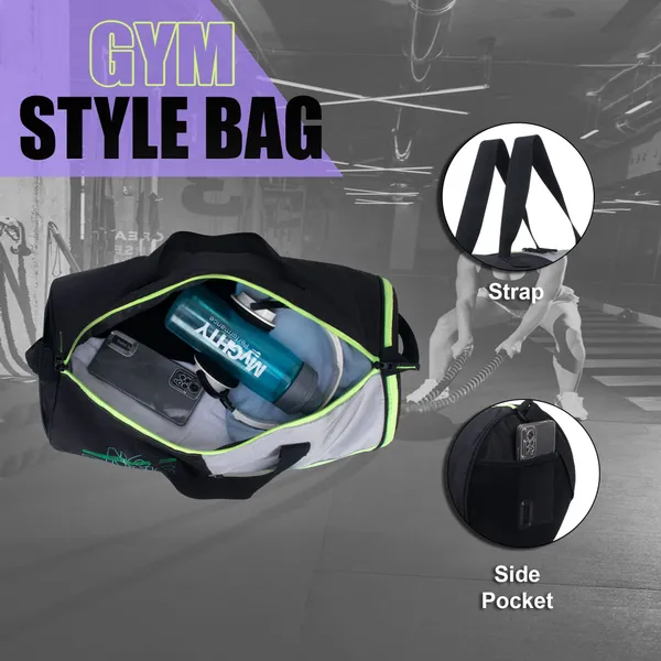 Black_And_Green_And_Grey_Polyester_Gym_Kit_Bag_For_Men_And_Women