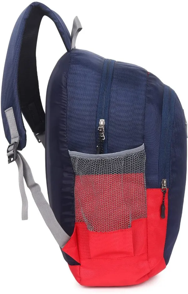 Blue_And_Red_Pu_Backpack_For_Men_And_Women