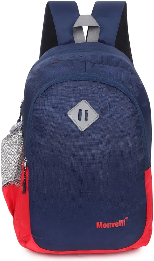 Blue_And_Red_Pu_Backpack_For_Men_And_Women