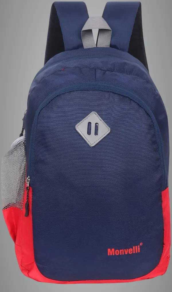 Blue_And_Red_Pu_Backpack_For_Men_And_Women