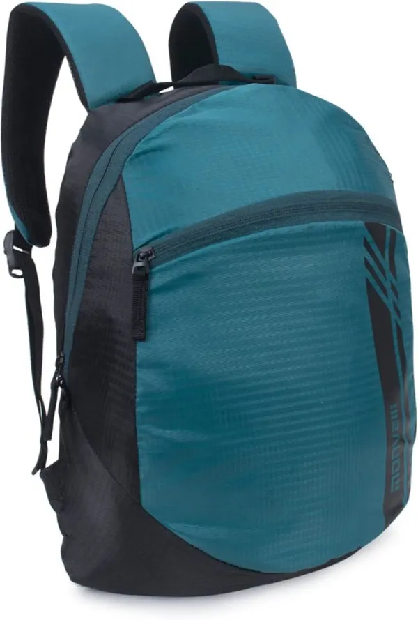 Green_And_Black_Pu_Backpack_For_Men_And_Women