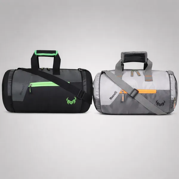 Gray_And_BlackCombo__Polyester_Gym_Kit_Bag_For_Men_And_Women_Pack_Of_2