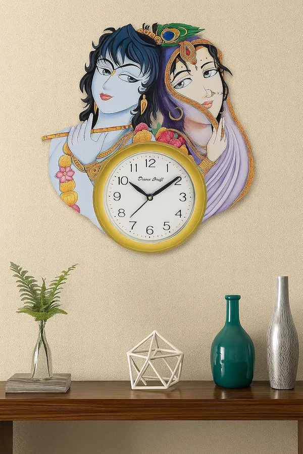 Advikcraft_Radha_Krishna_Wall_Clock_Decorative_Analog_Clock_For_Home_Office_15x13_Inch_Artistic_Mdf_Wooden_Frame_Silent_Movement_Ideal_Gift_Item